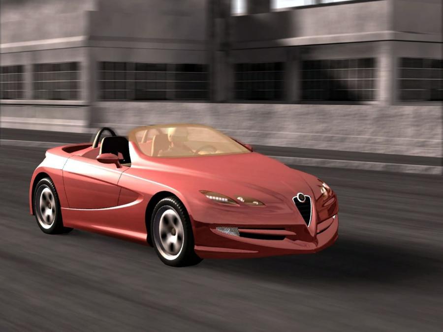  Alfa Romeo Dardo Concept 1998 года  (фото 4 из 13)